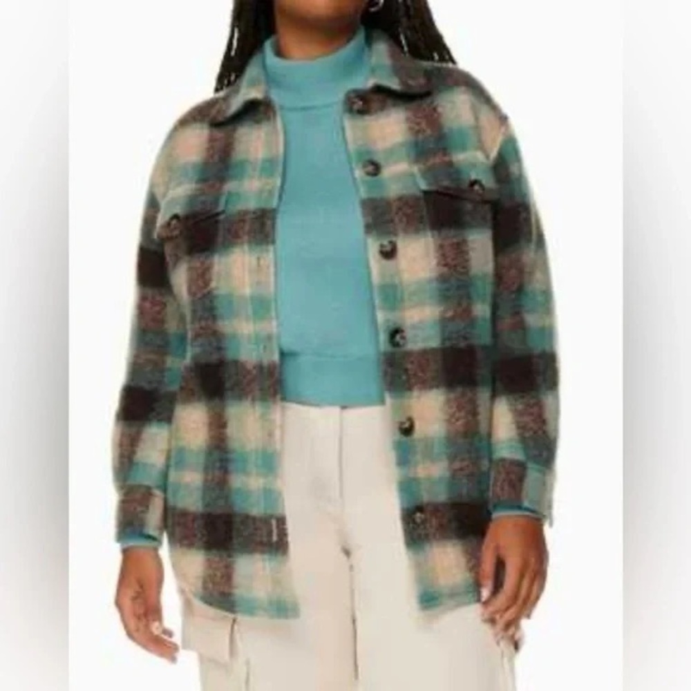 Aritzia Wilfred Free The Ganna Shirt Jacket Sz Small